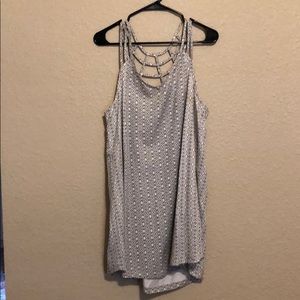 RVCA woman’s black/white dress